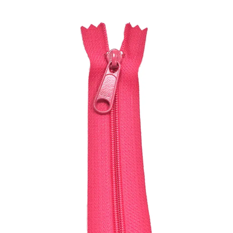 Ykk Zip For Bags Colour 516 Shocking Pink 1