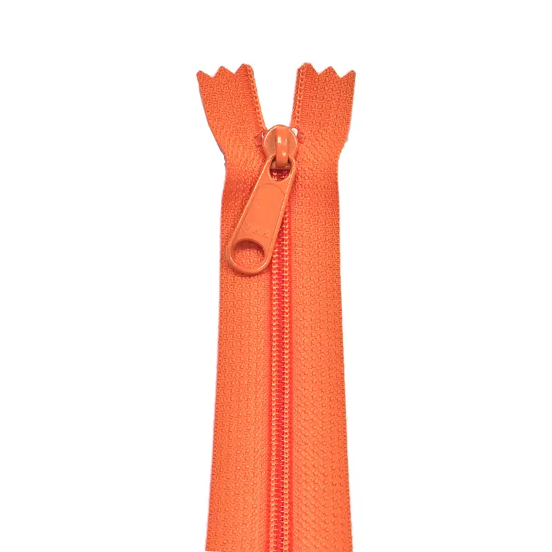Ykk Zip For Bags Colour 523 Tangerine 1
