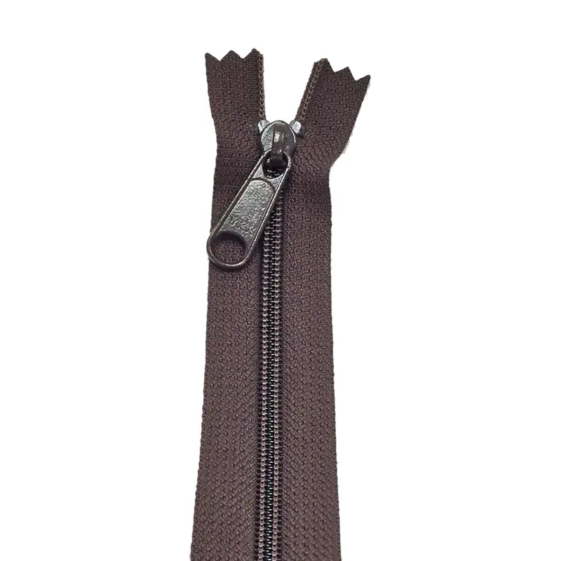 Ykk Zip For Bags Colour 570 Brown 1