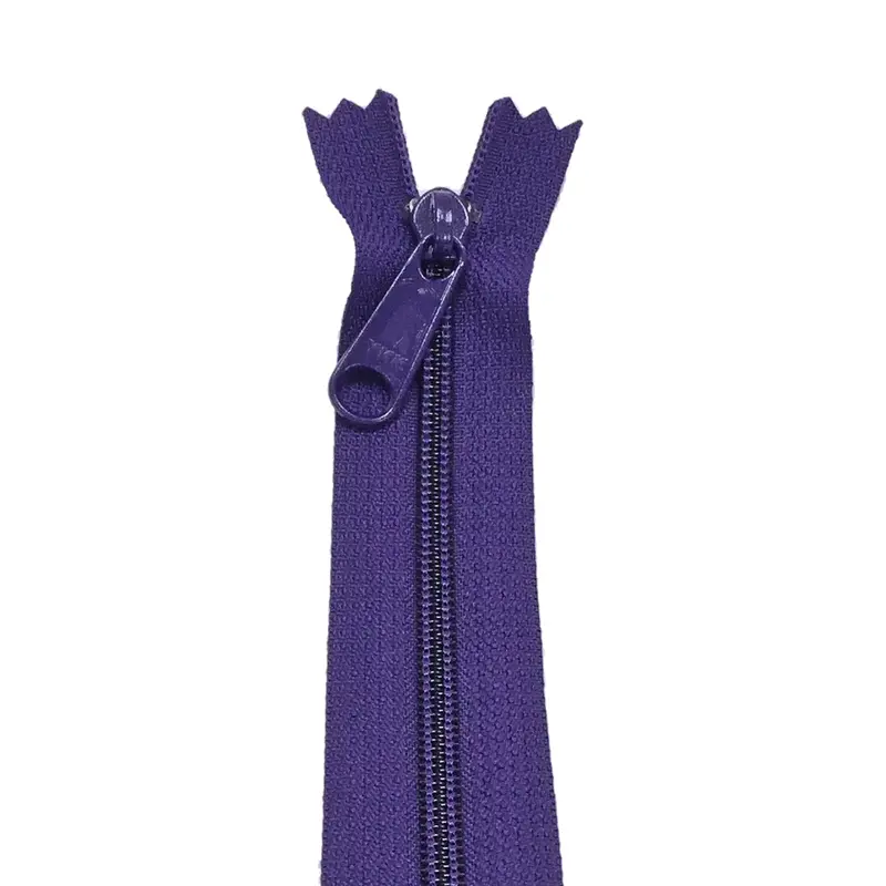 Ykk Zip For Bags Colour 866 Purple 1