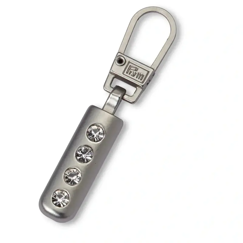 Zipper Puller Rhinestone Strip 1