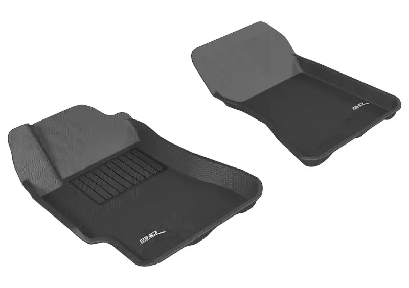 3D Maxpider Custom Fit Floor Mat For 2002–2007 Subaru Impreza Kagu – First Row, Black 1
