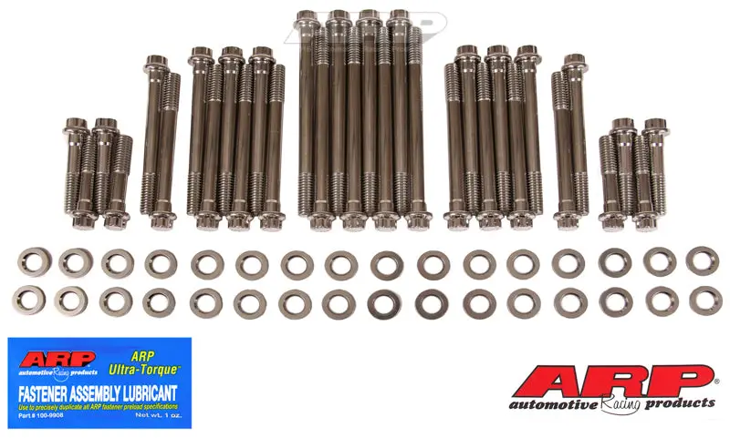Arp Stainless Steel 12-Point Head Bolt Kit For Big Block Chevrolet Engines 1
