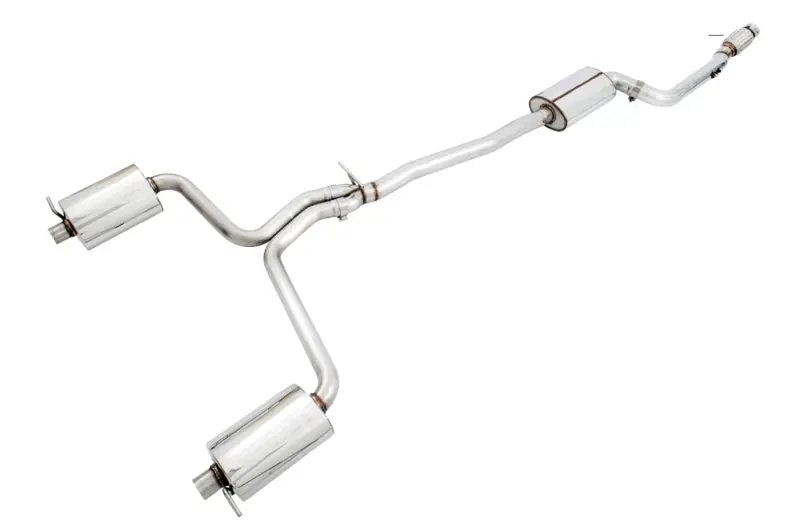 Awe Tuning Touring Edition Exhaust For Mercedes-Benz W205 C300 – Sound-Optimized, Valved, Stainless Steel System 1