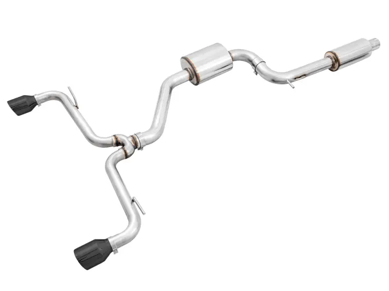 Awe Tuning Touring Edition Exhaust For Volkswagen Gti Mk7.5 (2.0T) – Diamond Black Tips, 102Mm 1