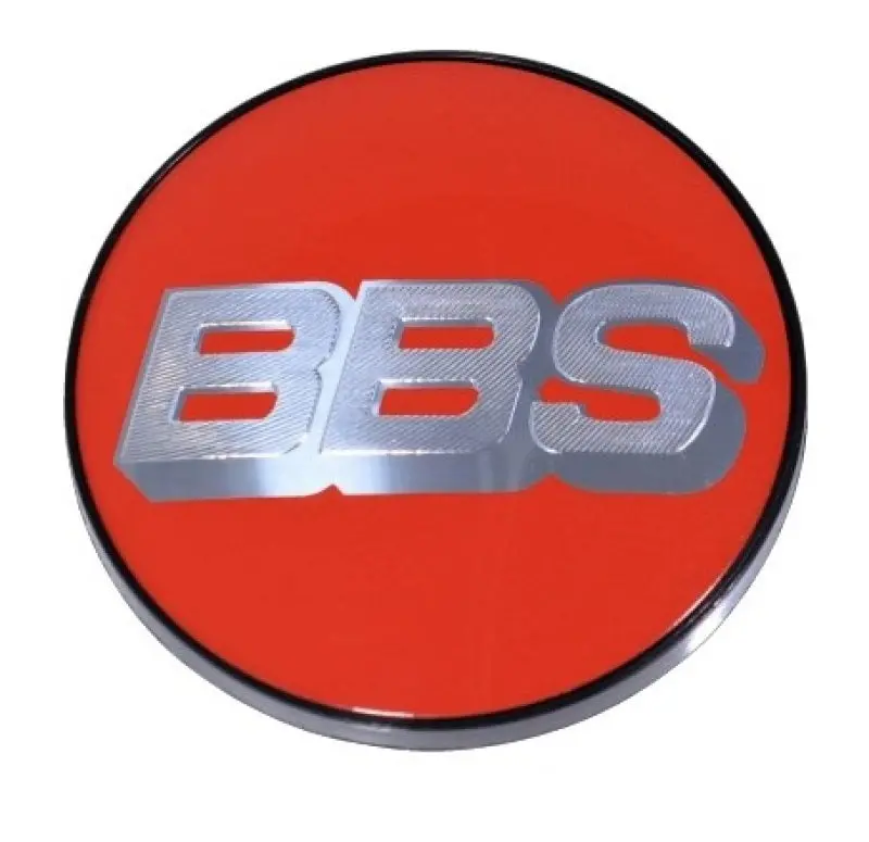 Bbs Red & Silver Center Cap – 70.6Mm Diameter, 5-Tab Design For Alloy Wheels 1