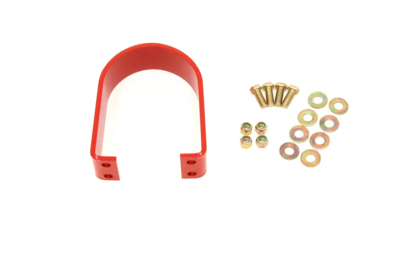 Bmr Rear Tunnel Brace Loop Upgrade Kit For 2005–2014 Ford Mustang S197 – Red Powder Coat 1