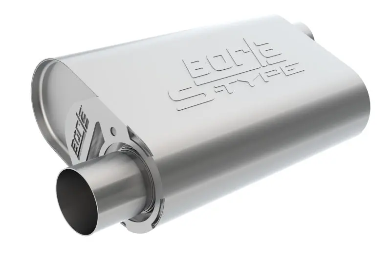 Borla Cratemuffler Sbc Hot 350/383 Oval Muffler – 3" Offset/Center Inlet, 14" X 4.35" X 9" 1
