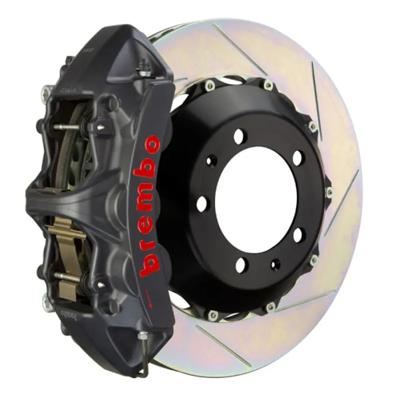 Brembo Front Gts Big Brake Kit For 2007–2012 Bmw 335I (Non-Xdrive) – 355X32Mm Slotted Rotors, 6-Piston Calipers 1