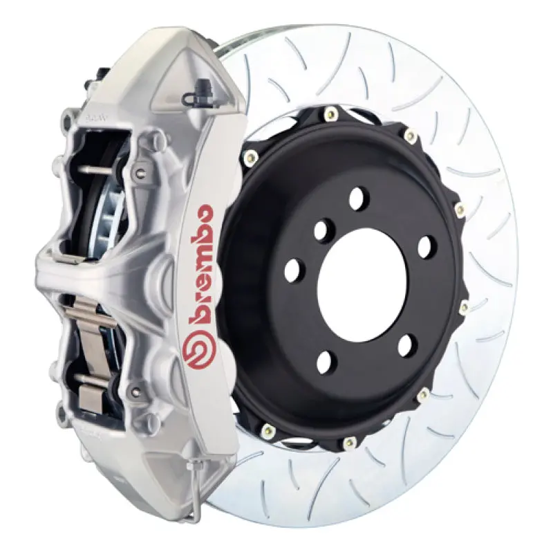 Brembo Gt Big Brake Kit: 6-Piston Front Calipers, 380X32Mm Slotted 2-Piece Rotors For 2017+ Audi A4 / 2018+ A5 1