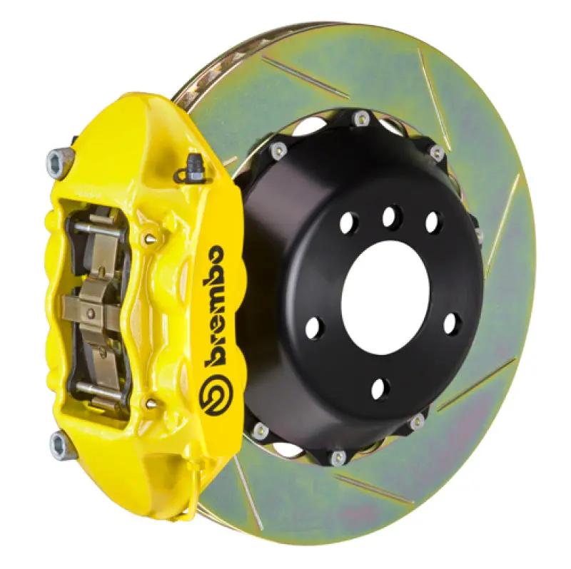 Brembo Gt Big Brake Kit – Rear 380X28Mm Two-Piece Slotted Rotors With 4-Piston Calipers For 2012–2016 Porsche 991.1 C2 1