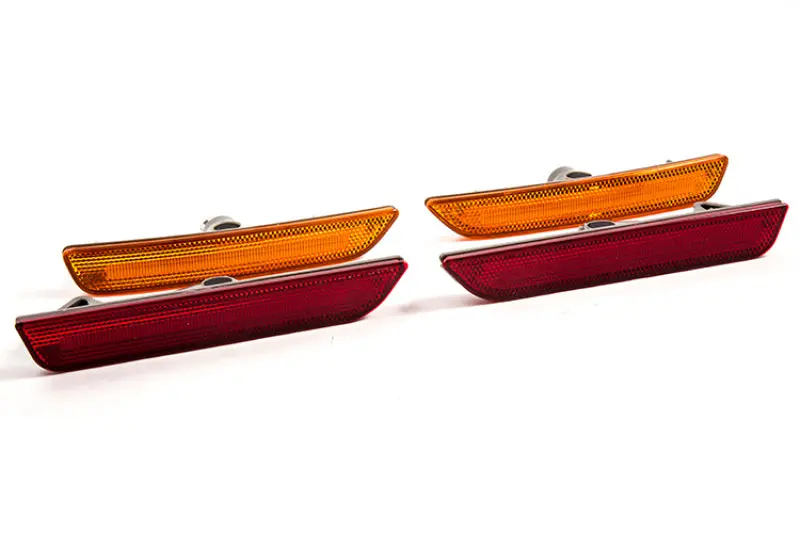 Diode Dynamics Led Sidemarker Lights For 2010 Ford Mustang – Amber & Red Pair 1