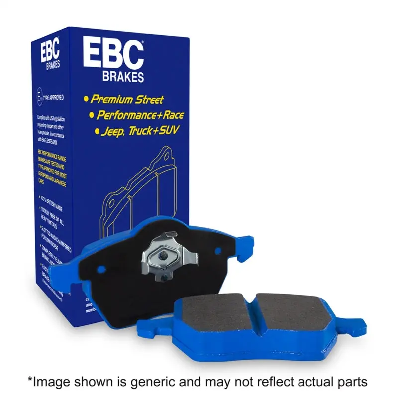 Ebc Bluestuff Rear Brake Pads For 2008–2011 Lotus 2-Eleven Supercharged 1.8L Models 1