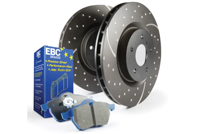 Ebc S6 High-Performance Brake Kit: Bluestuff Pads & Gd Series Rotors 1