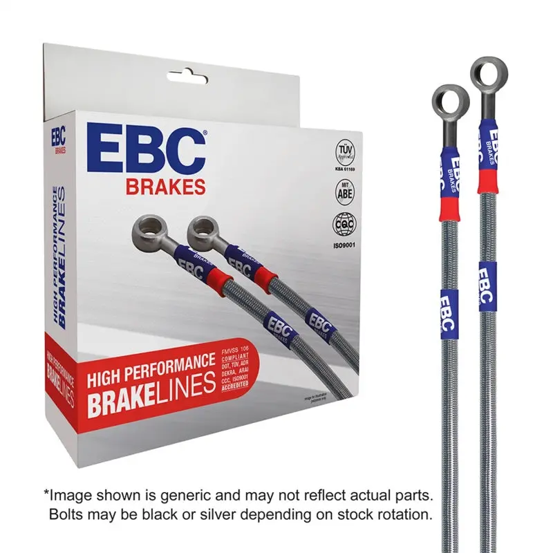 Ebc Stainless Steel Brake Line Kit For 1994–1999 Dodge Ram 1500 4Wd With 3.9L V6 And Four-Wheel Abs 1