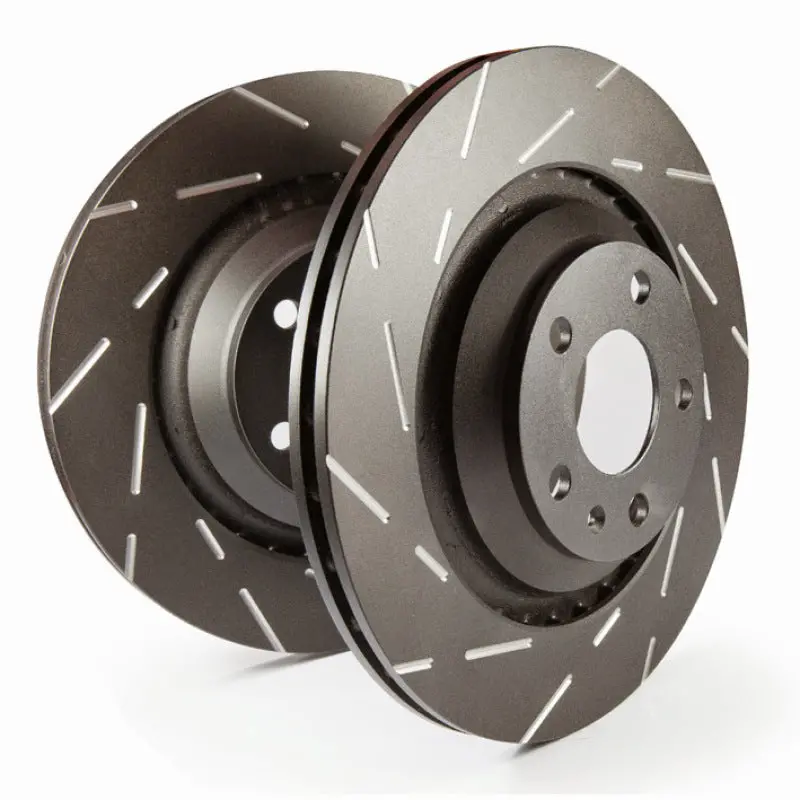 Ebc Usr Blackdash Sport Slotted Front Brake Rotors – Designed For 2015+ Ford Edge 1