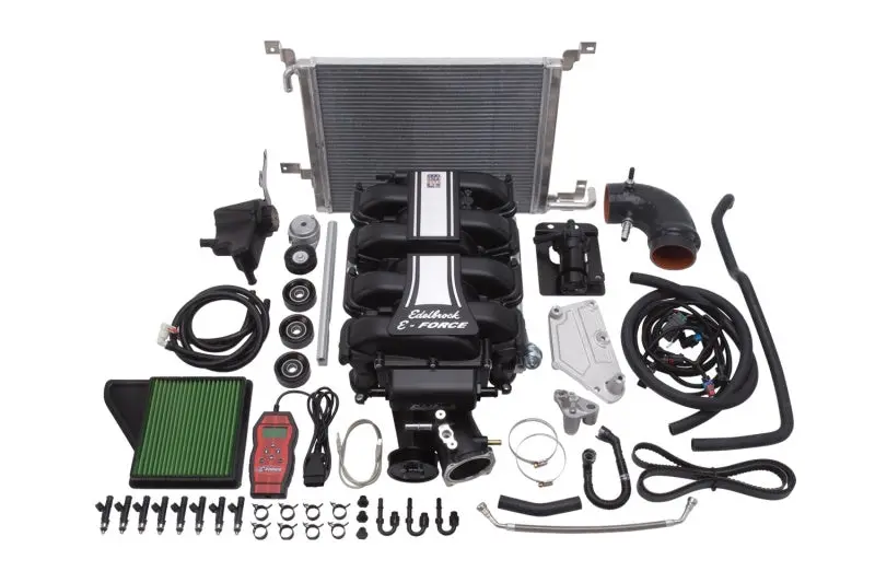Edelbrock Stage 1 Supercharger Street Kit With Tuner For 2011–2014 Ford Mustang 5.0L 1