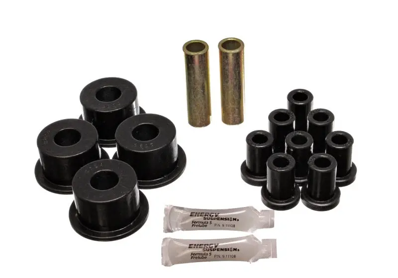 Energy Suspension Black Polyurethane Spring Bushings – Replacement Kit 1