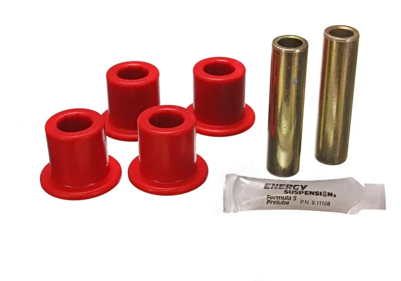 Energy Suspension Red Polyurethane Rear Spring-Frame Shackle Bushings For 1974–1979 Ford Trucks 1