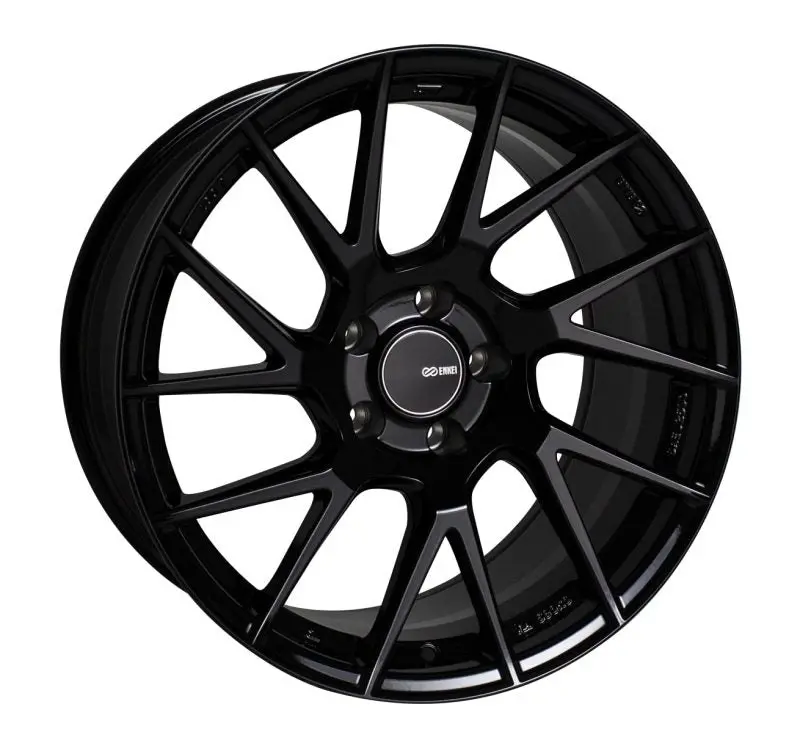 Enkei Tm7 18X8 Wheel – 5X114.3 Bolt Pattern, 35Mm Offset, 72.6Mm Bore, Gloss Black Finish 1