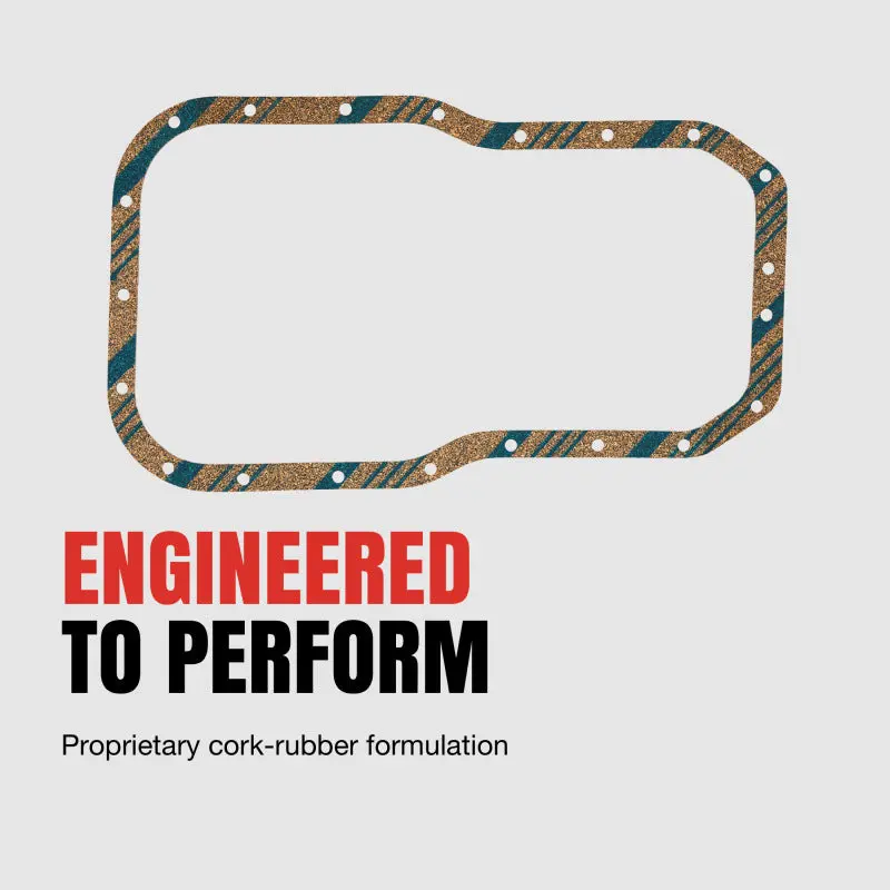 Fel-Pro Permadry Molded Rubber Oil Pan Gasket Set – Os 30544R For Honda Accord 2