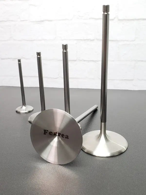 Ferrea Titanium Intake Valve Set (8 Pcs) – 2.375" X 5/16" X 6.41" X 0.29", 13° For Big-Block Chevy, Chrysler & Ford 1