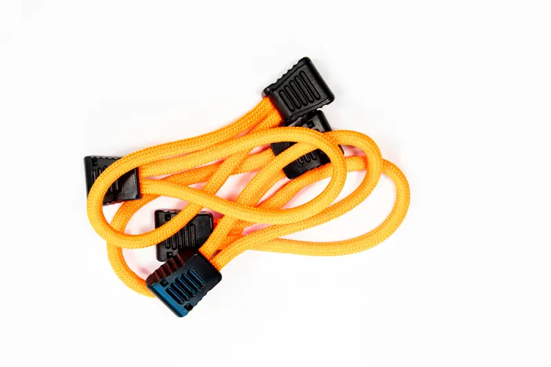 Fishbone Offroad Neon Orange Paracord Zipper Pulls – 5-Pack 1