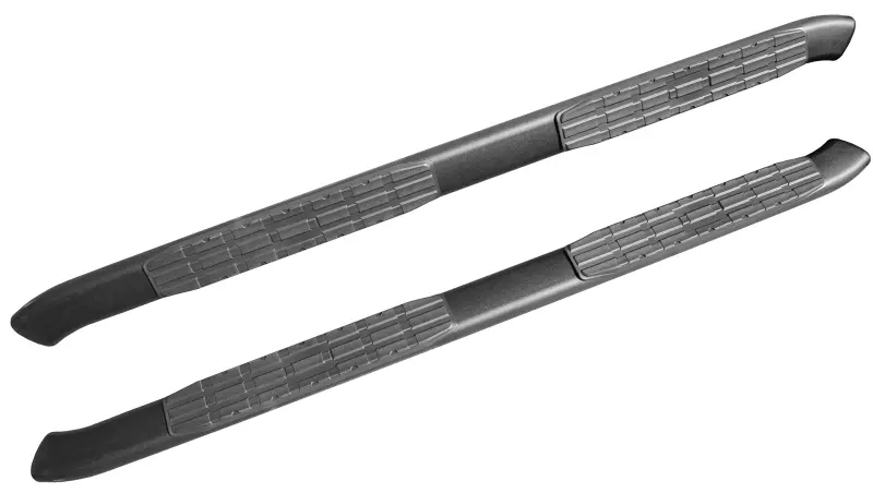 Fishbone Offroad Oval Side Steps – Textured Black, Fits 2007–2018 Chevrolet Silverado 1500/2500/3500 Crew Cab 1
