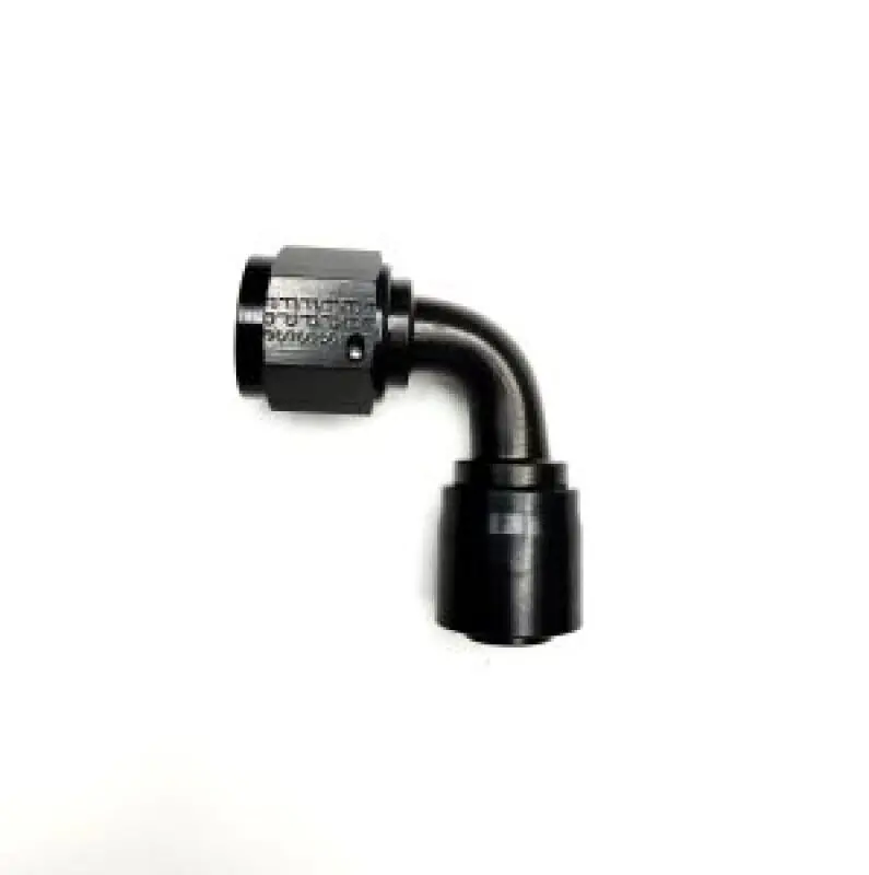 Fragola -6An 90-Degree Sport Crimp Pro Hose End – Fixed/Single Swivel Design 1