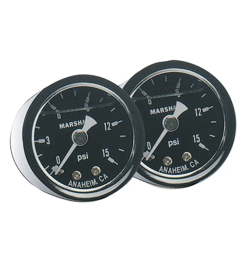 Fragola Liquid-Filled Fuel Pressure Gauge – 0–100 Psi Range 1