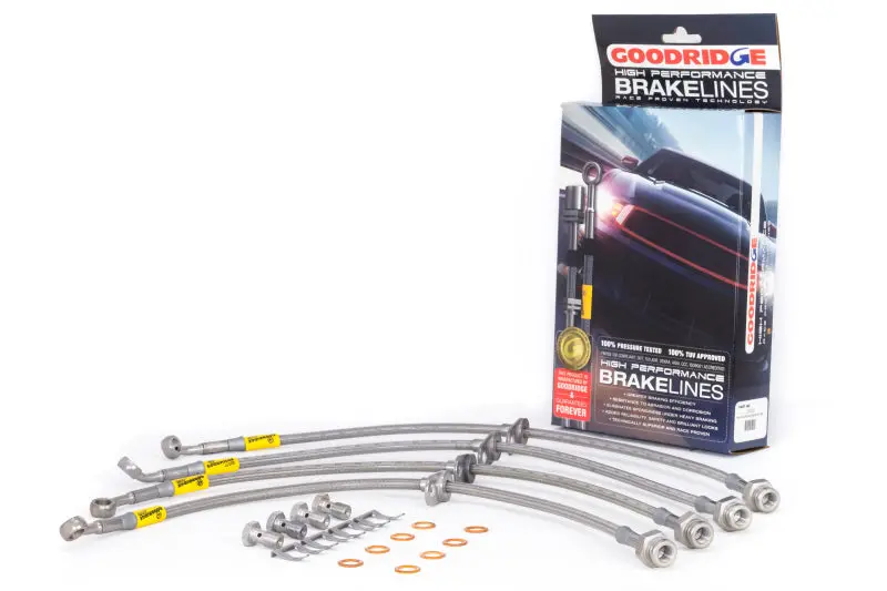 Goodridge Stainless Steel Brake Lines – Rear Disc Kit For 2003+ Honda Accord 1