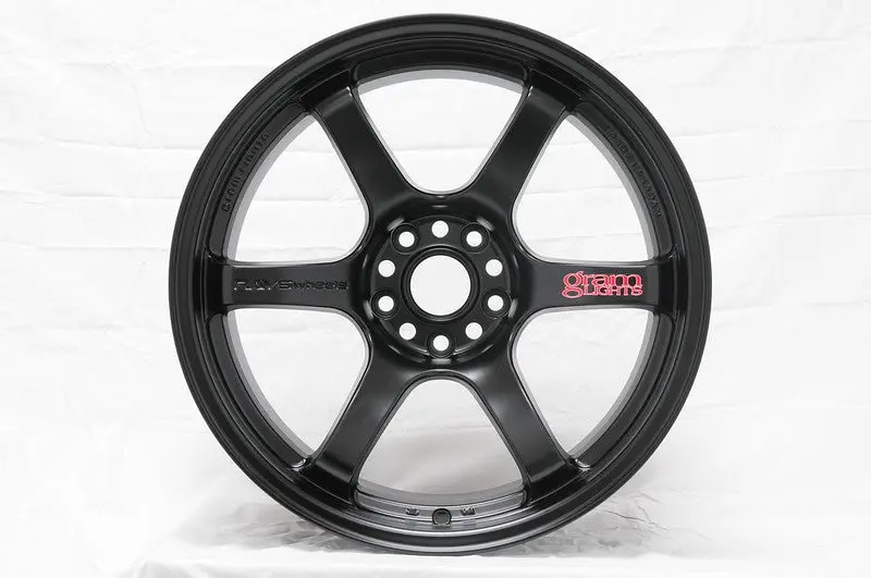 Gram Lights 57Dr 19X10.5 +35 5-114.3 Semi Gloss Black Wheel 1
