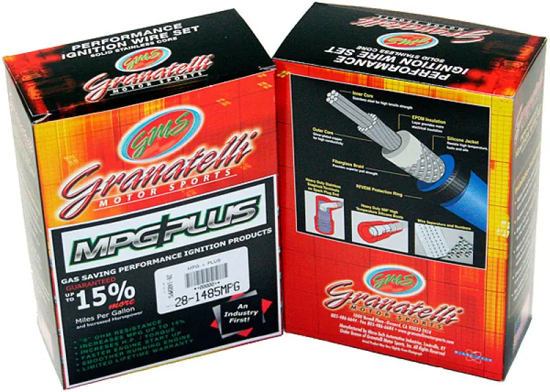 Granatelli High-Performance Ignition Wires For 1984–1988 Nissan 200Sx (Ca18De/Ca18Det, 1.8L 4-Cylinder) 1
