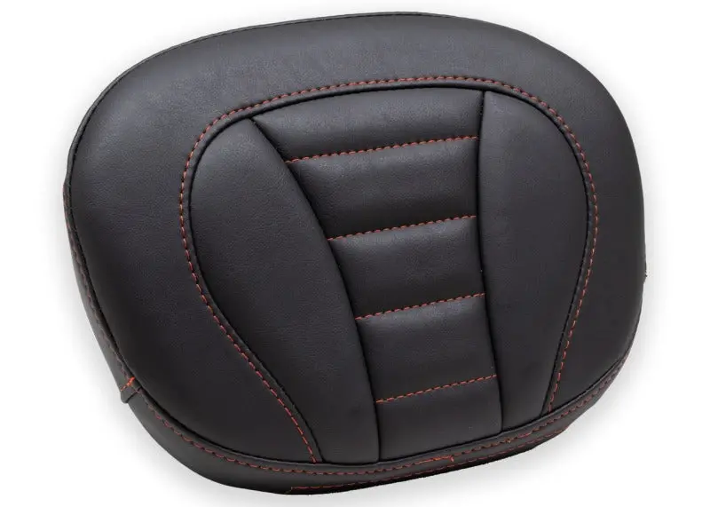 Harley-Davidson Trike Sissy Bar Pad – Deluxe 12" X 9" Cushioned Backrest Cover For 2008–2023 Street Glide & 2008–2021 Road King Models 1