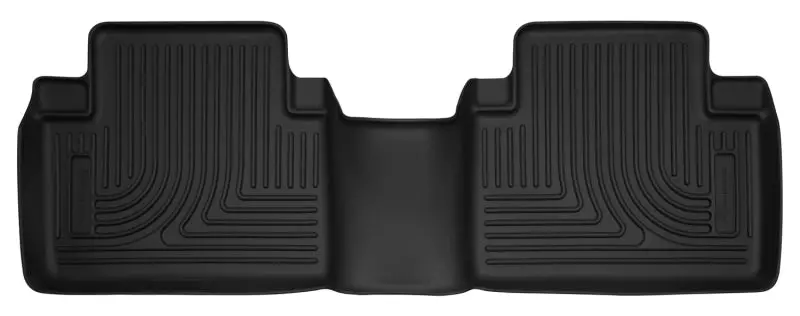 Husky Liners X-Act Contour Floor Liners – Second Row Only, Black, For 2014–2018 Nissan Rogue (No Third Row) 1