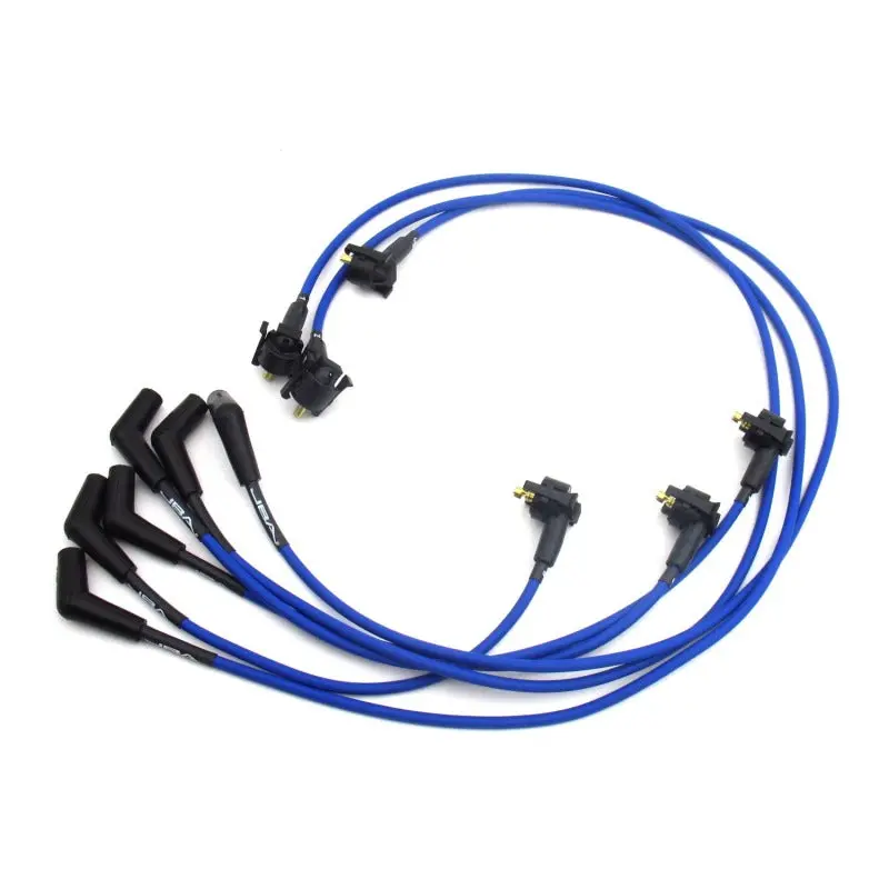 Jba Blue Ignition Wires For 1999–2000 Ford Mustang 3.8L V6 1