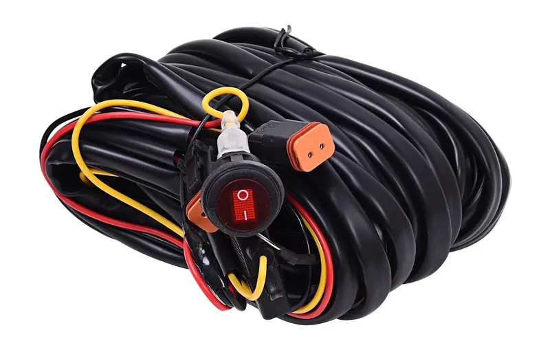 Kc Hilites Dual Backup Light Wiring Harness – Includes 2-Pin Deutsch Connectors 1