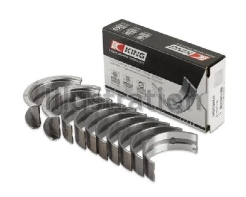 King Engine Bearings Main Bearing Set For Bmw M10 Series – Oversize +0.75Mm, High-Performance Alloy 2