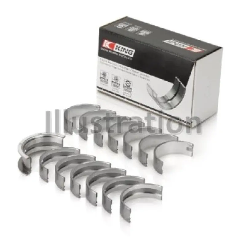 King Standard Main Bearing Set For Volvo 960 With B6254G/S Engine 1