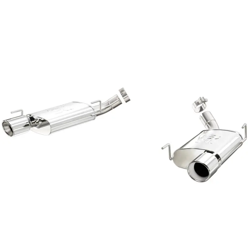 Magnaflow Cat-Back Exhaust System For 2005–2009 Ford Mustang Gt (4.6L) – Axle-Back Design With Dual Tips 1