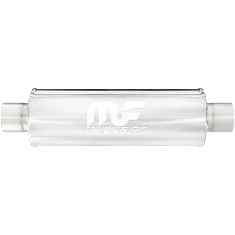 Magnaflow Stainless Steel Muffler – 3-Inch Inlet/Outlet, 14X4X4 Dimensions 1