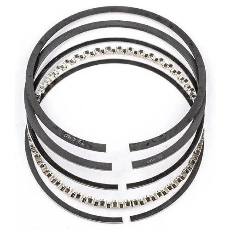 Mahle Grey Iron Rbt Second Ring Set – 4.040" Bore, 5/64" Edge Width, Plain Finish 1