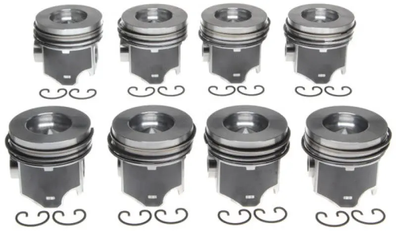 Mahle Oe Replacement Piston Set For Gm 5.3L V8 (1999–2002), 1.00Mm Oversize With P-Style Pistons 1