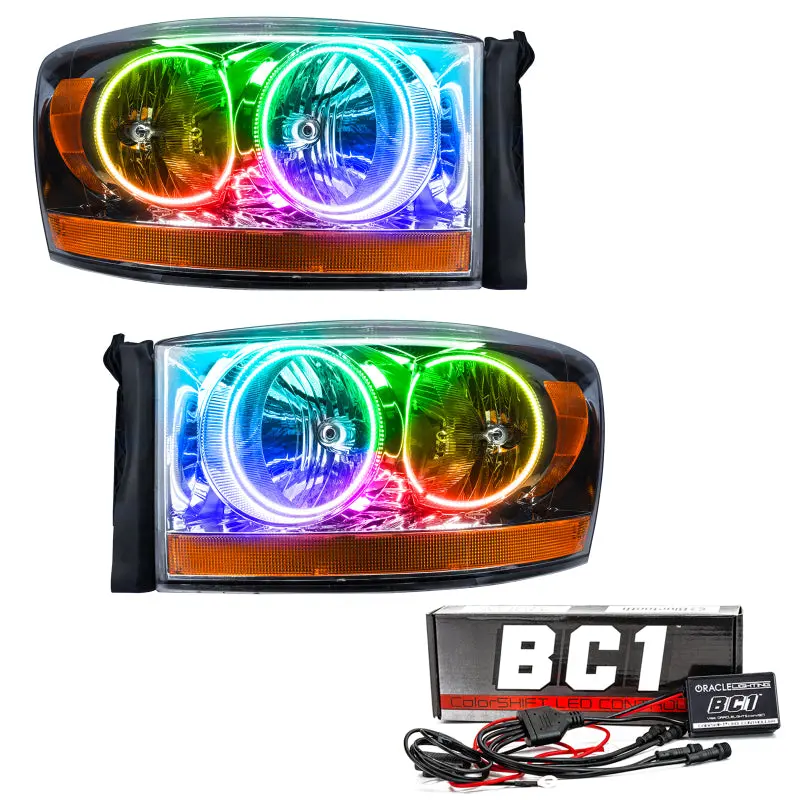 Oracle Colorshift Halo Kit For 2006 Dodge Ram – Smd-Based With Bc1 Controller 1