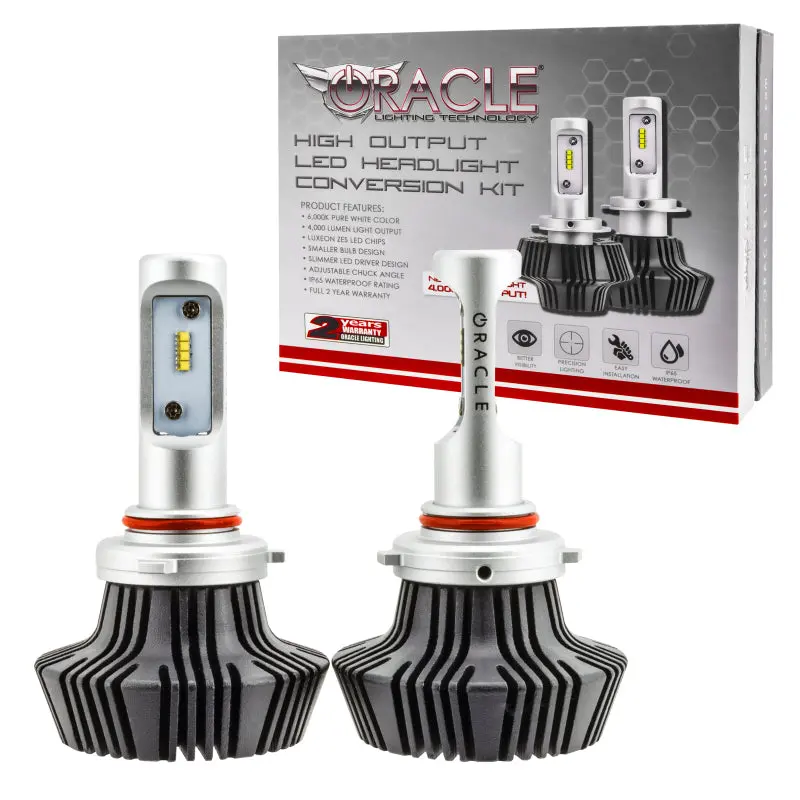 Oracle H10 Led Headlight Bulb Pair – 4000-Lumen Output, 6000K Color Temperature 1