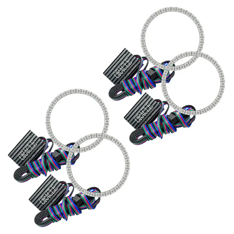 Oracle Halo Lighting Kit For Chevrolet Caprice (1991–1996) – Colorshift Led Ring Assembly (Controller Not Included) 2