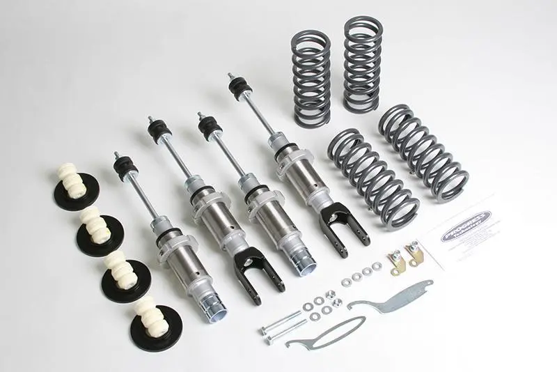Progress Tech Coil-Over Suspension System For 1990–1993 Acura Integra (Front: 350Lb, Rear: 250Lb) – Factory Top Hat Compatible 1