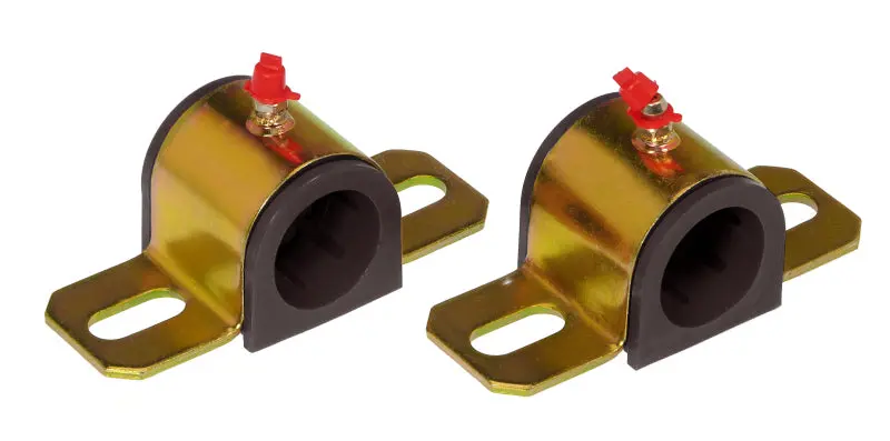 Prothane Universal Greasable Sway Bar Bushings – 1.25" Id, Type B Bracket, Black 1