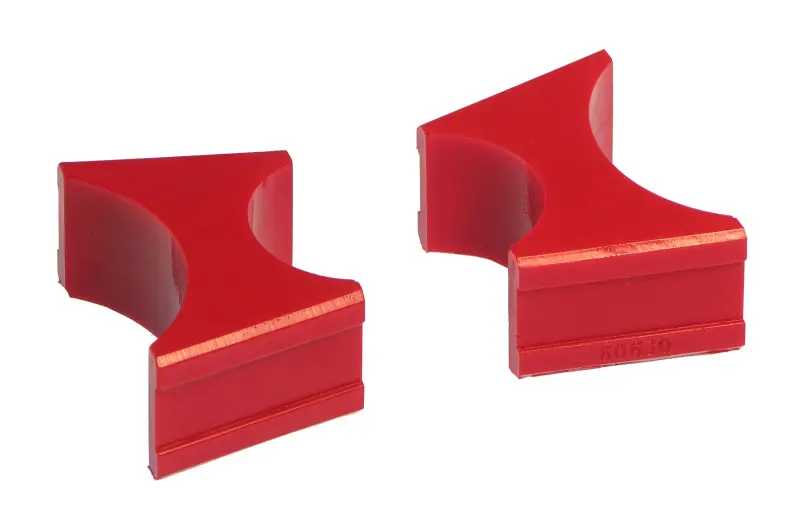 Prothane Universal Shock Reservoir Mounts - 1.5/2.5 Diameter - Red 1