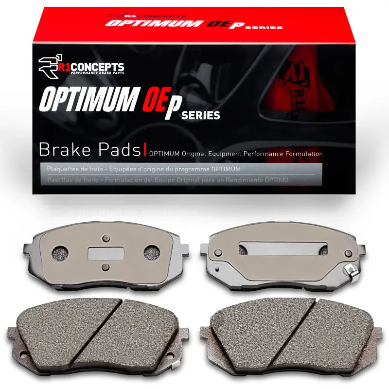R1 Optimum Oe Front Brake Pads For 2007–2017 Hyundai Tucson – Direct Replacement, Quiet And Durable 1